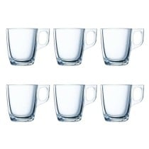 Piece Coffee Cup Set Luminarc Nuevo Transparent Glass 90 ml 6 Pieces