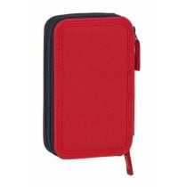 Plumier double RFEF M854 Rouge 12.5 x 19.5 x 4 cm (28 Pièces)