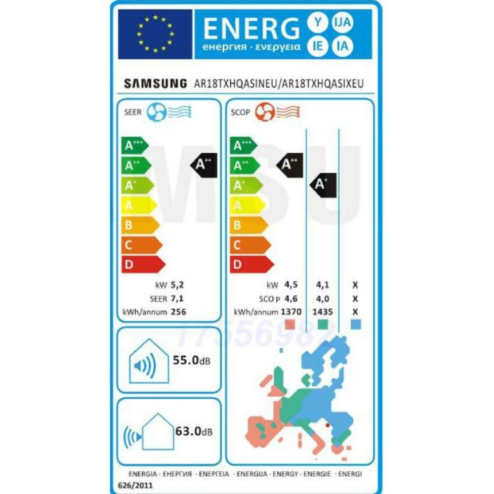 Air Conditionné Samsung FAR18ART Blanc A+ A++