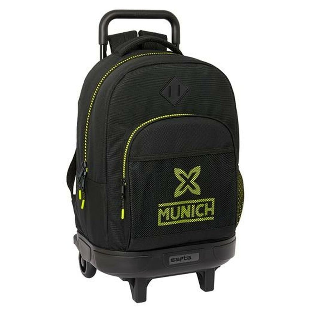 Cartable à roulettes Munich Beat Noir 33 x 22 x 45 cm