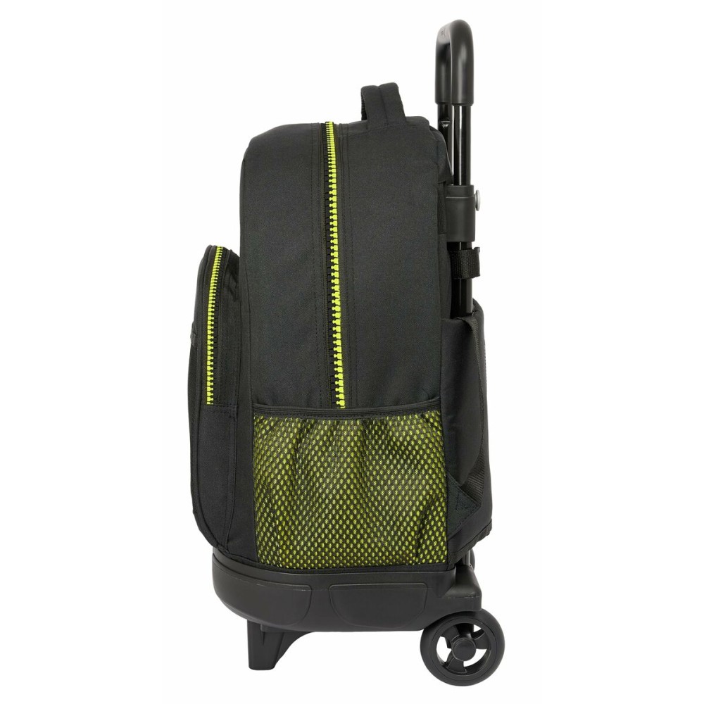 Schulrucksack mit Rädern Munich Beat Schwarz 33 x 22 x 45 cm