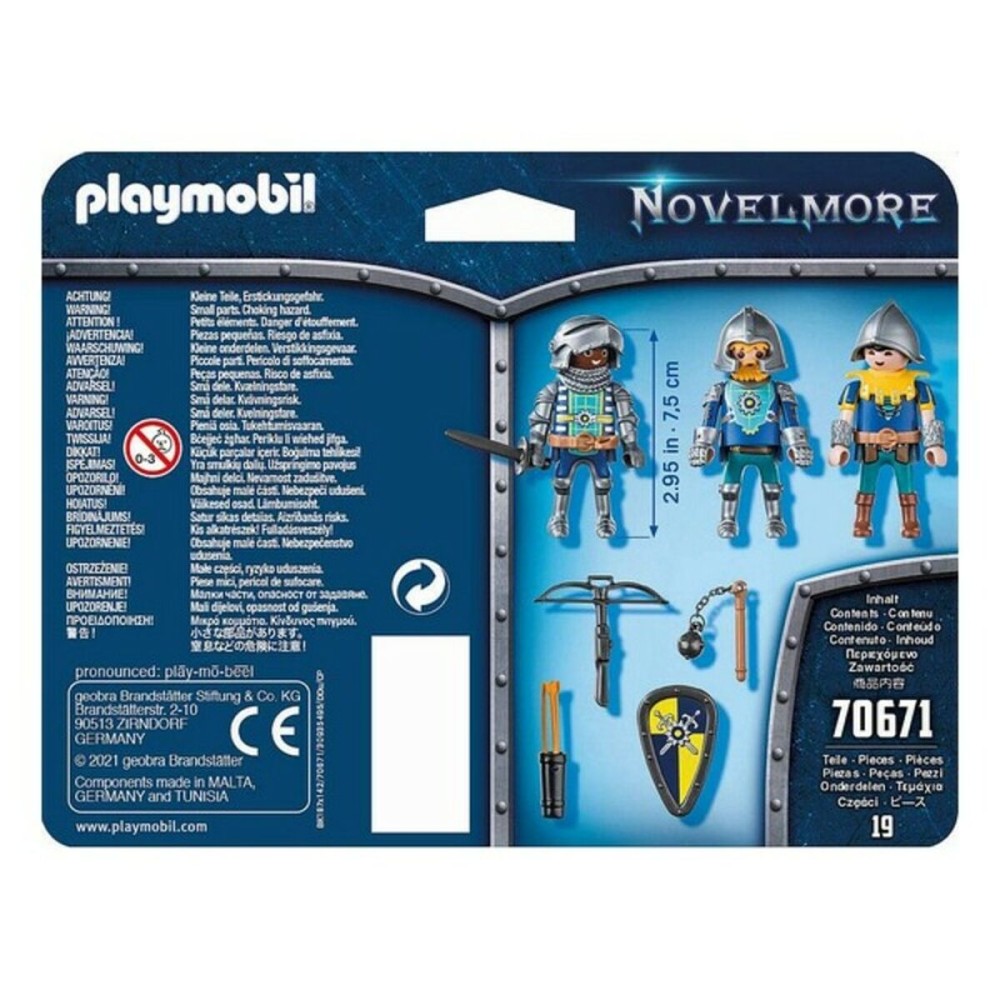 Figurensatz Novelmore Knights Playmobil 70671 (19 pcs)