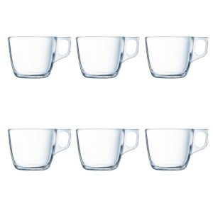 Set of Mugs Luminarc Nuevo Transparent 220 ml 6 Pieces