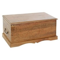 Coffre DKD Home Decor Bois Colonial Acacia 90 x 40 x 40 cm