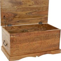 Coffre DKD Home Decor Bois Colonial Acacia 90 x 40 x 40 cm