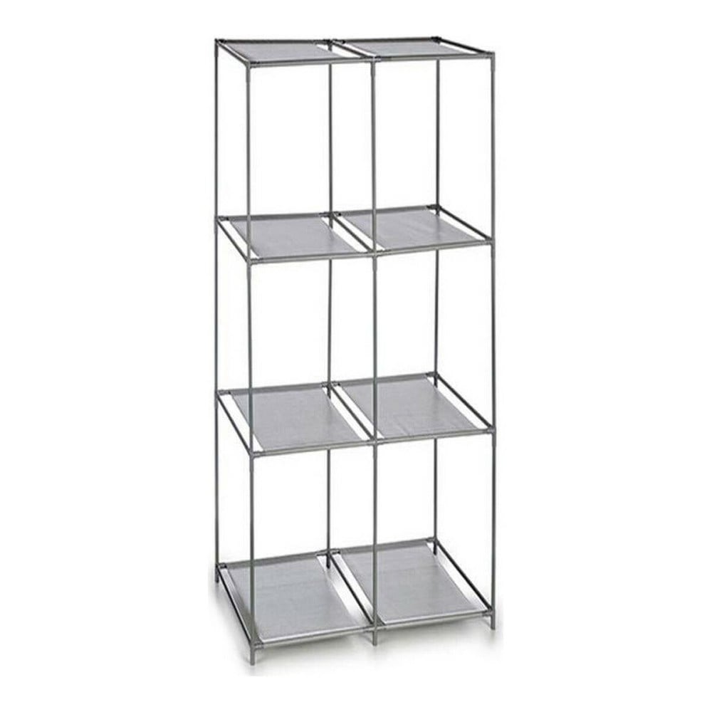 Regal Kipit WR4325 Grau Metall Stoff Kunststoff