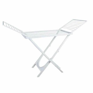Folding clothes line Quid Donnatello White Plastic (20 m)