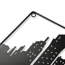 Wall mounted coat hanger Metal (5 x 23,5 x 56,5 cm)