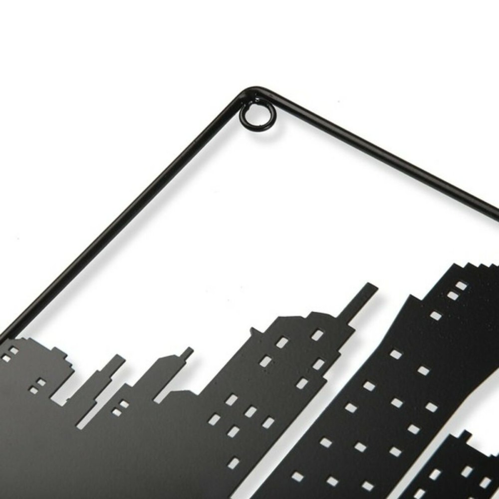 Wall mounted coat hanger Metal (5 x 23,5 x 56,5 cm)