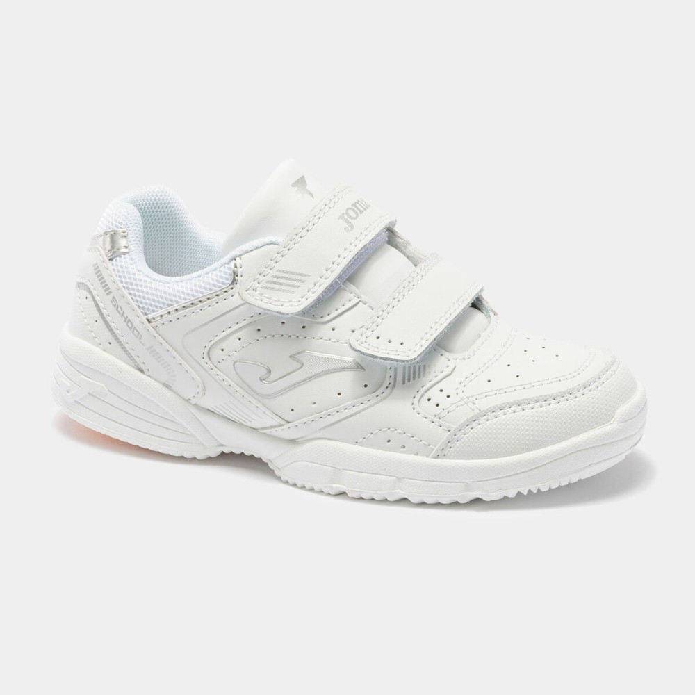 Kinder Sportschuhe SPORT SCHOOL JR 2102 Joma Sport WSCHOW2102V Weiß