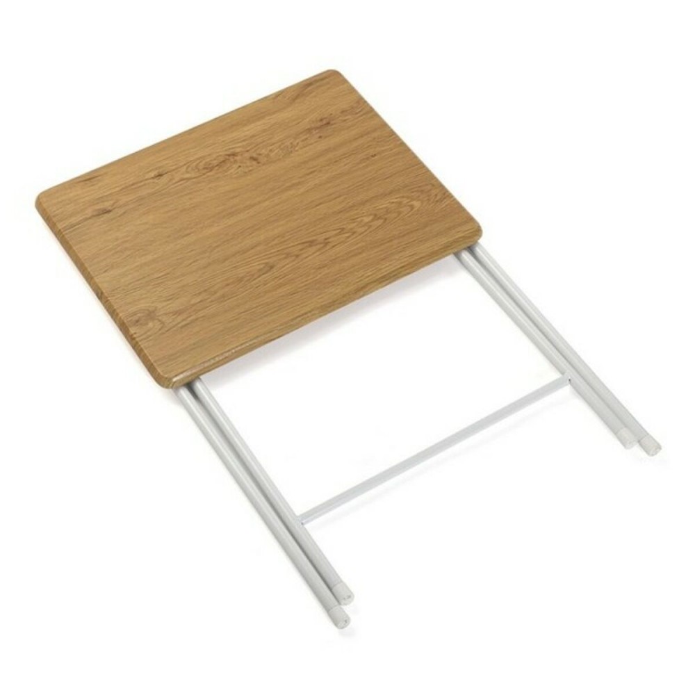 Table Klapptisch Versa Marron Glacé Metall Holz MDF (37,5 x 65,5 x 47,5 cm)