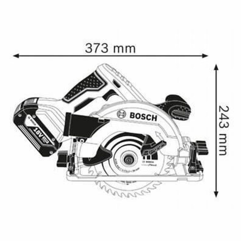 Kreissäge BOSCH GKS 18V-57 G