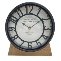 Horloge de table Versa Noir