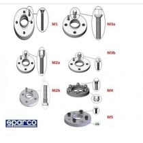 Ensemble de séparateurs Sparco S051STB05