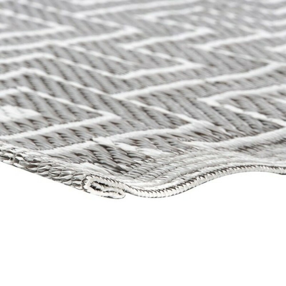 Tapis DKD Home Decor Gris Polypropylène (PP) (2 pcs)