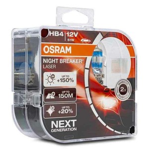 Autoglühbirne OS9006NL-HCB Osram OS9006NL-HCB HB4 51W 12V (2 Stücke)