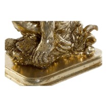 Deko-Figur DKD Home Decor Gold Kolonial Affe Pflanzenblatt 16,5 x 10,6 x 22,5 cm