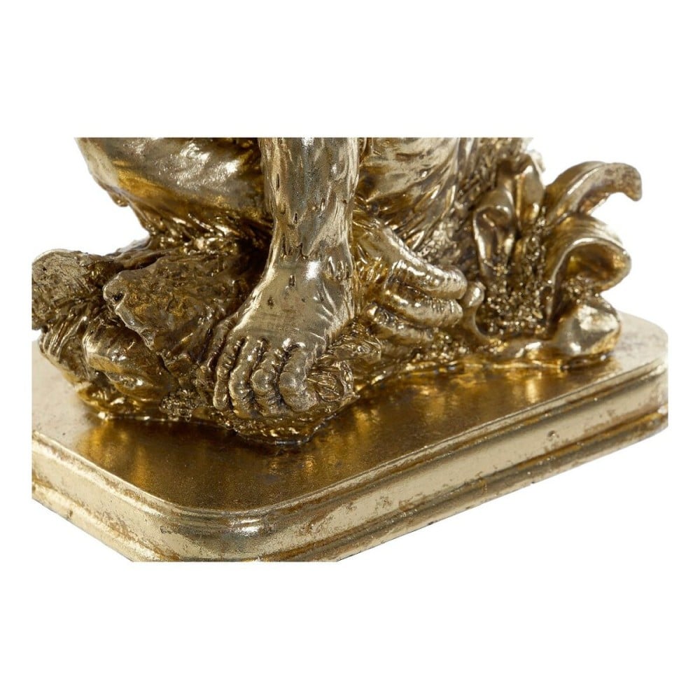 Decorative Figure DKD Home Decor Golden Colonial Monkey Leaf of a plant 16,5 x 10,6 x 22,5 cm