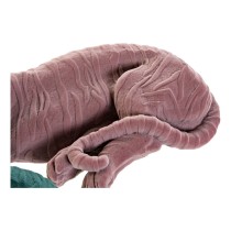 Deko-Figur DKD Home Decor grün Hellrosa Tiger 36 x 17,5 x 13,3 cm (2 Stück)