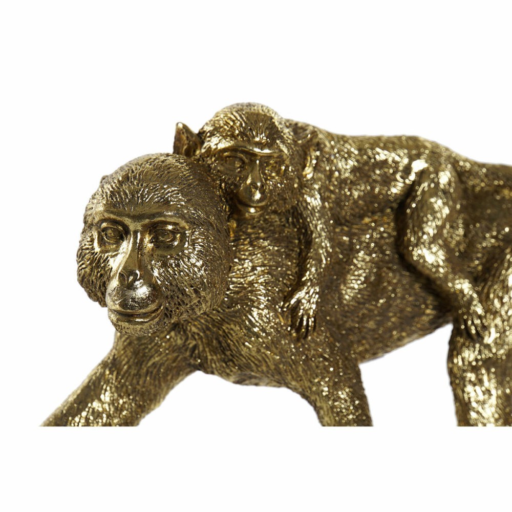 Decorative Figure DKD Home Decor FZ-93395 Golden Colonial Monkeys 26 x 6 x 12 cm