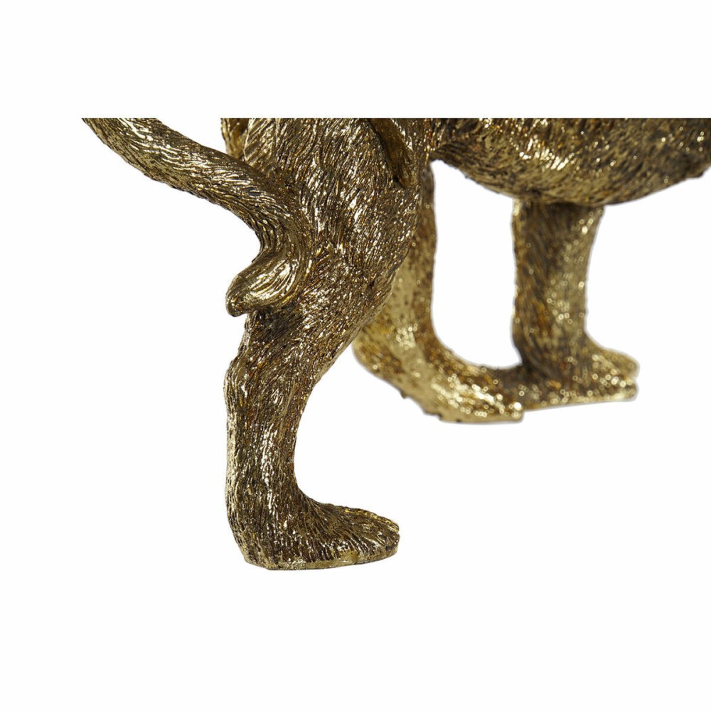 Deko-Figur DKD Home Decor FZ-93397 Gold Kolonial Affen 21 x 8,5 x 18,5 cm