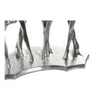 Decorative Figure DKD Home Decor Golden Silver Ballet Dancer 33,5 x 14,5 x 32 cm (2 Units)