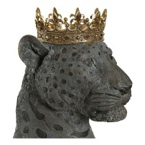 Deko-Figur DKD Home Decor Grau Gold Kolonial Tier 27,5 x 23,5 x 33 cm (2 Stück)