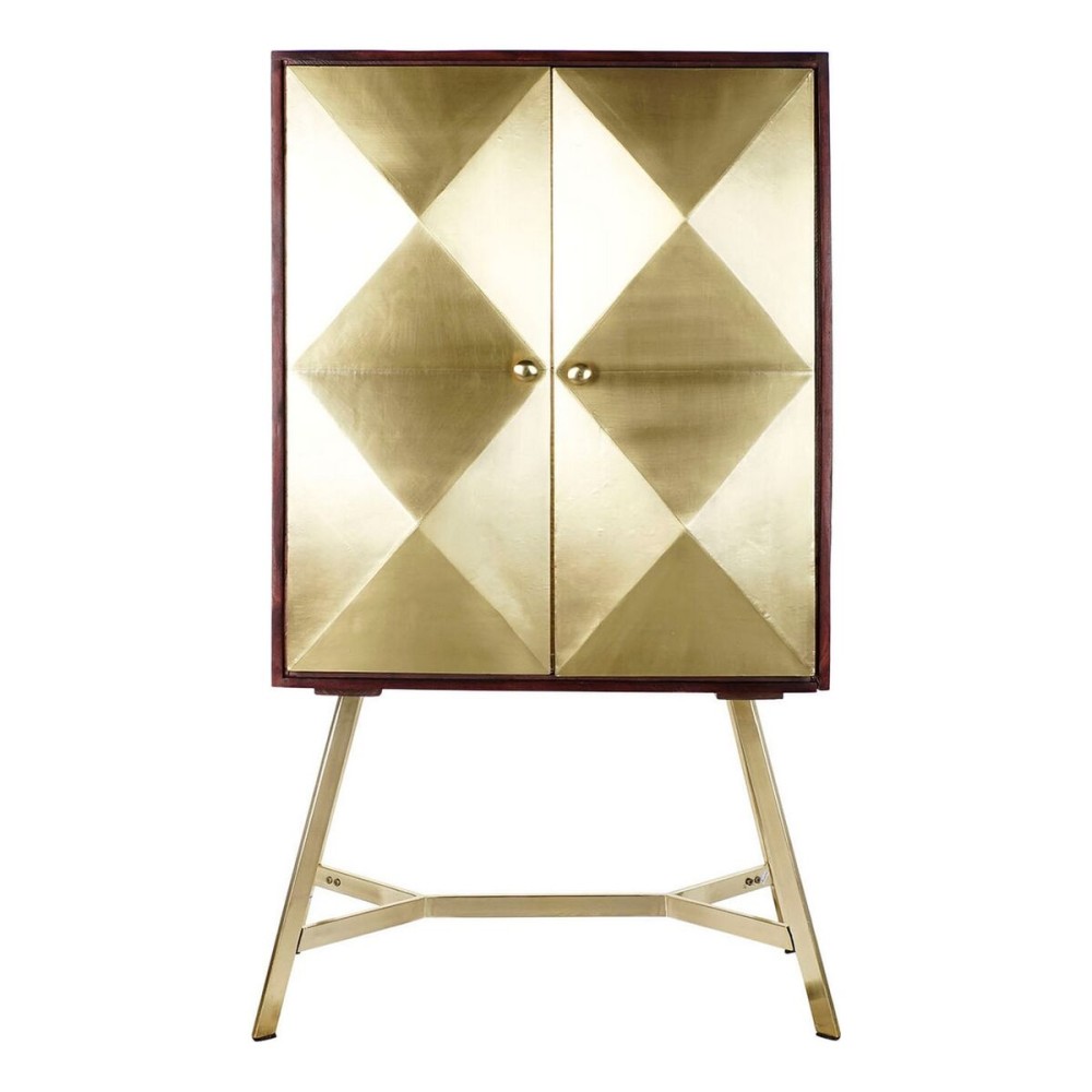 Sideboard DKD Home Decor Golden Dark brown Acacia Mango wood 84 x 43 x 156,5 cm