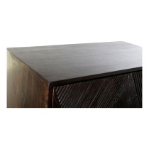 Anrichte DKD Home Decor Schwarz Dunkelbraun Metall Mango-Holz 84 x 43 x 153,5 cm