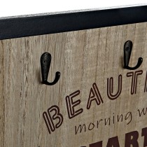 Portemanteau DKD Home Decor 8424001775712 Bois Résine Bois MDF Vintage 41 x 3 x 41 cm
