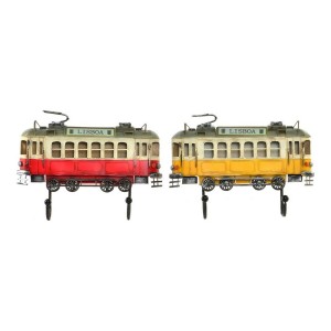 Portemanteau DKD Home Decor Lisboa Métal Vintage (31 x 23 x 5 cm) (2 pcs)