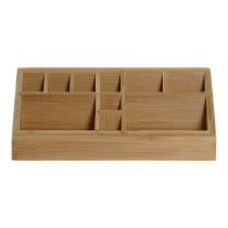 Organisateur polyvalent DKD Home Decor Bureau Bambou (23 x 9 x 9.5 cm)