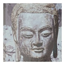 Boîte Décorative DKD Home Decor Gris Bois MDF Buda Compteur (2 Unités)