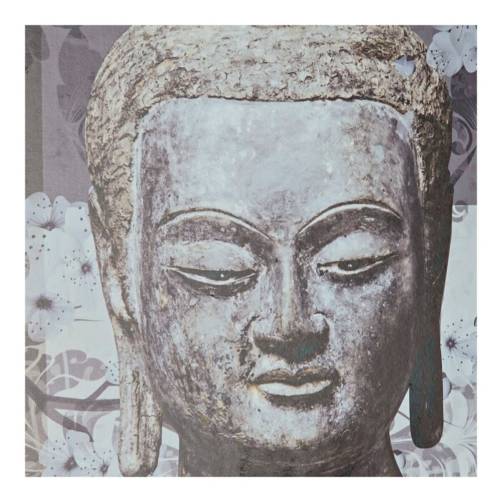 Boîte Décorative DKD Home Decor Gris Bois MDF Buda Compteur (2 Unités)