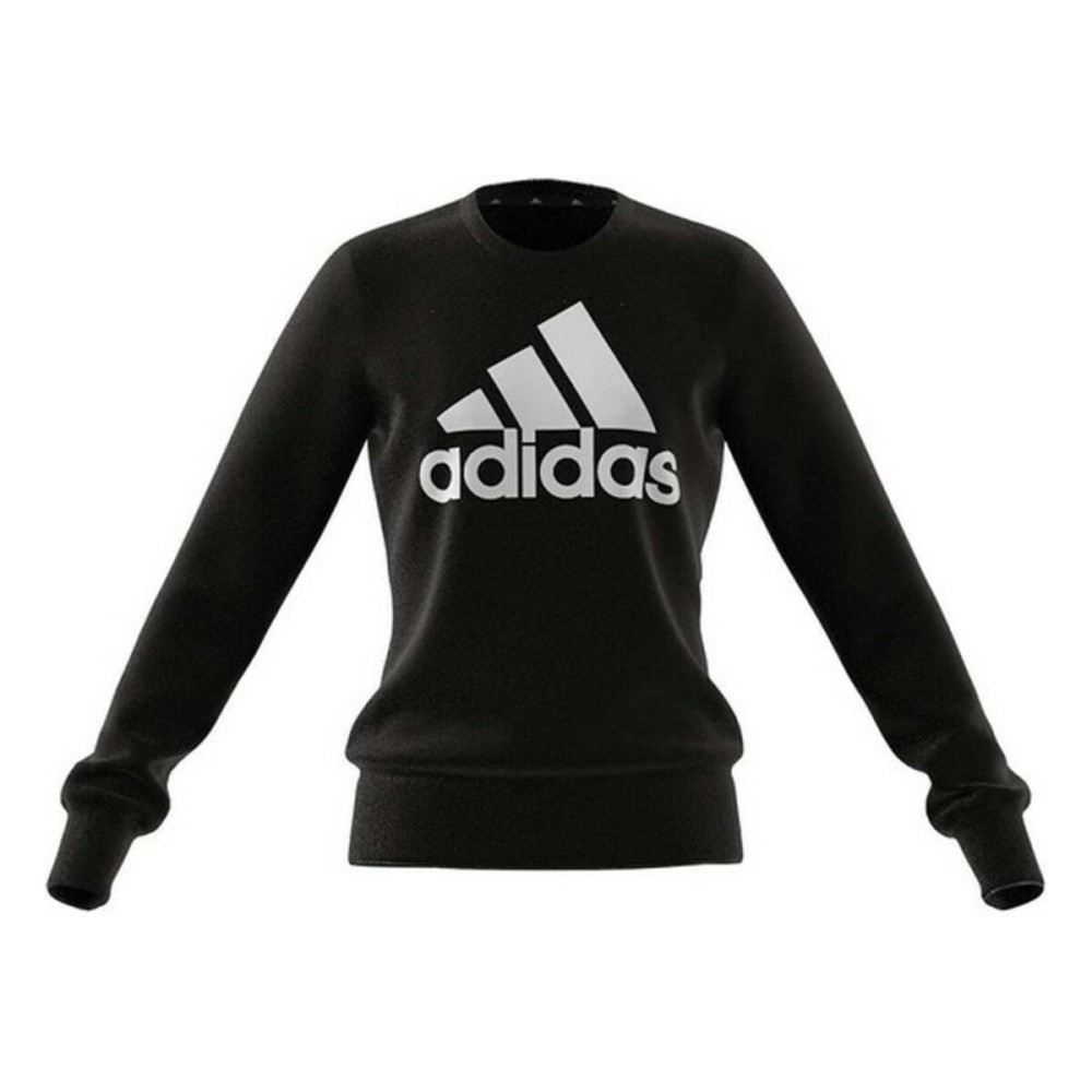 Sweat-shirt sans capuche fille  G BL SWT Adidas  GP0040 Noir