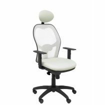 Chaise de Bureau avec Appui-tête Jorquera Piqueras y Crespo BALI40C Gris Gris clair