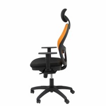 Chaise de Bureau avec Appui-tête Jorquera Piqueras y Crespo ALI840C Noir