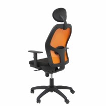 Chaise de Bureau avec Appui-tête Jorquera Piqueras y Crespo ALI840C Noir