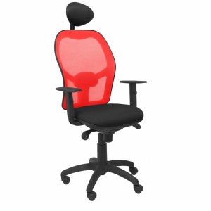 Chaise de Bureau avec Appui-tête Jorquera Piqueras y Crespo ALI840C Noir