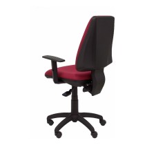 Chaise de Bureau Elche s Piqueras y Crespo I933B10 Rouge Bordeaux