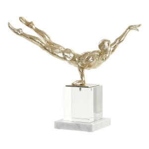 Deko-Figur DKD Home Decor Gold Turner 30 x 10 x 27 cm 4 Kg