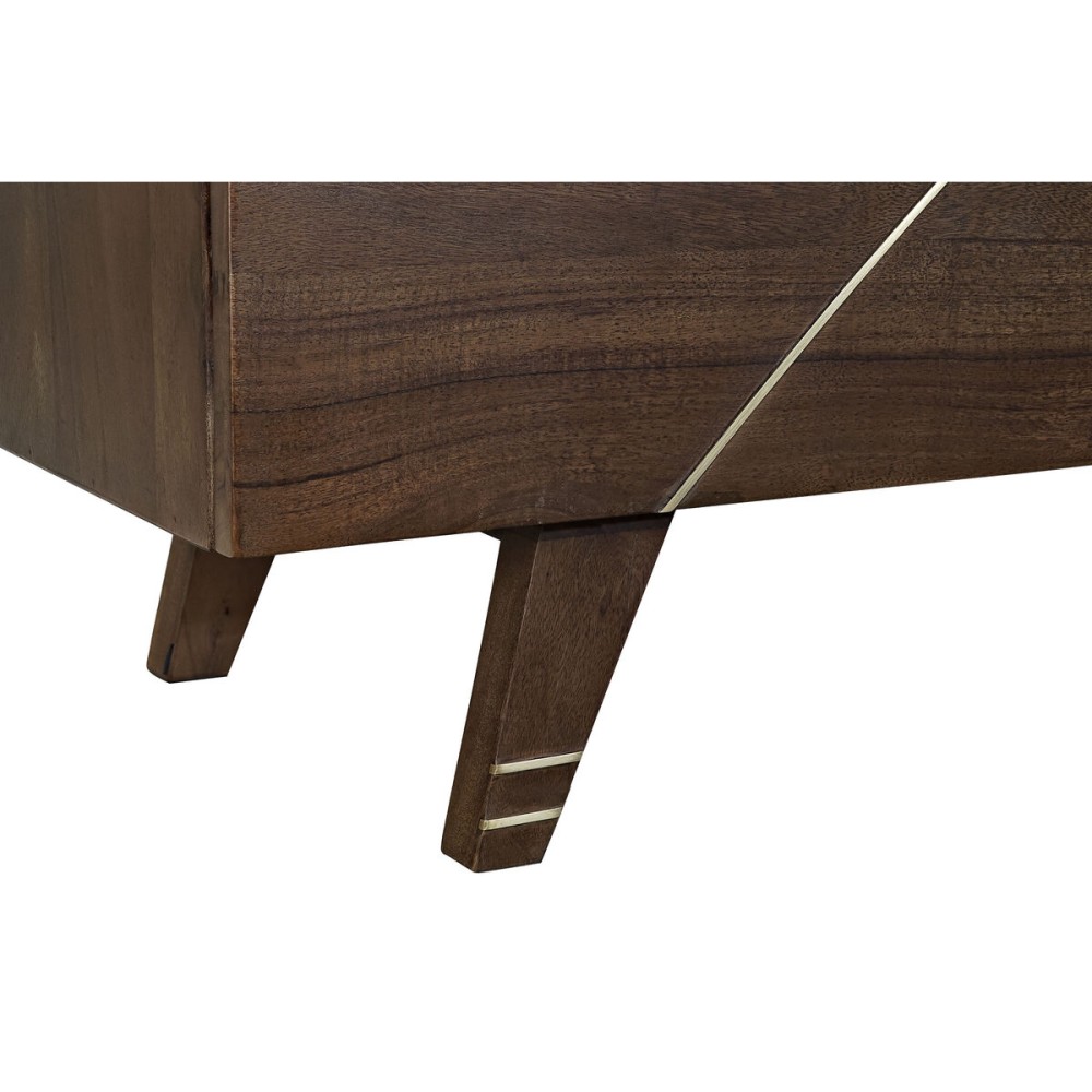 Buffet DKD Home Decor Brun foncé Acacia 145 x 41 x 76 cm