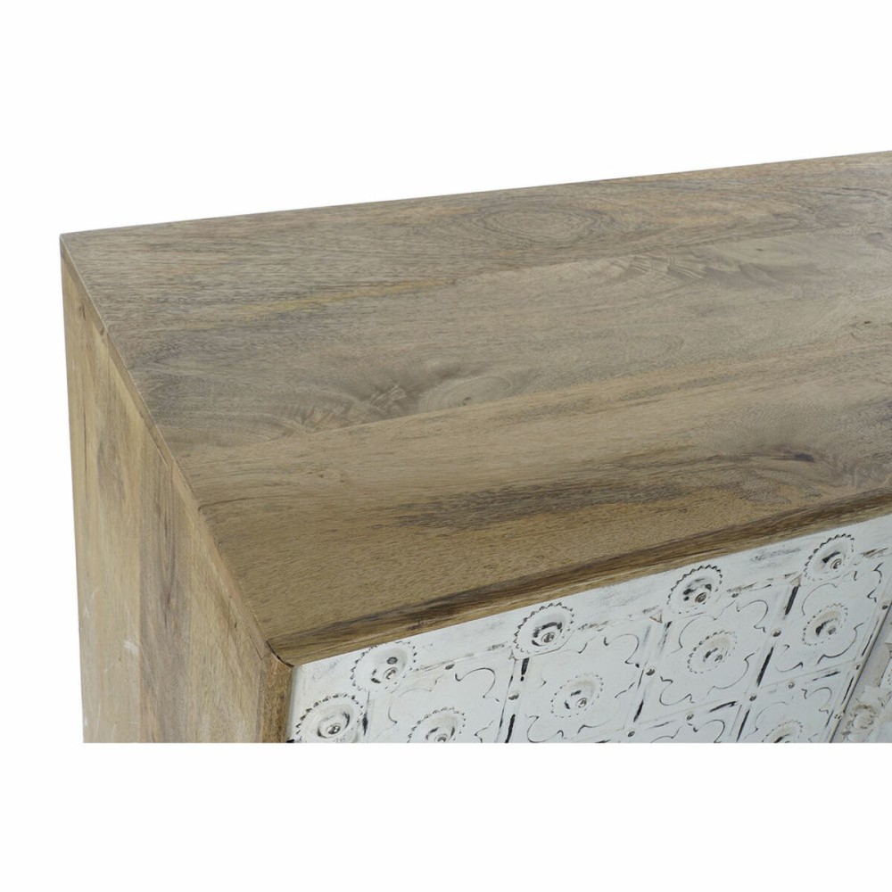 Sideboard DKD Home Decor White Natural Mango wood 165 x 45 x 100 cm