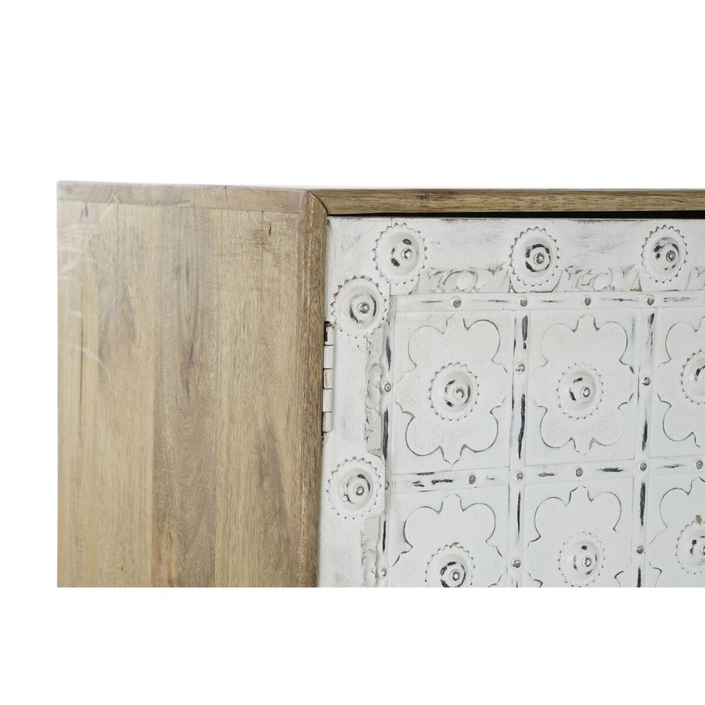 Sideboard DKD Home Decor White Natural Mango wood 165 x 45 x 100 cm