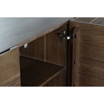 Sideboard DKD Home Decor Dark brown Acacia 145 x 41 x 76 cm