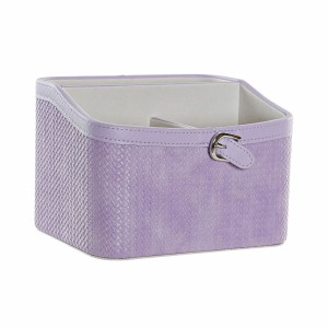 Organizer DKD Home Decor Lila Romantisch 19 x 16 x 14 cm Polyurethan Drehend