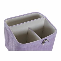 Organizer DKD Home Decor Lila Romantisch 19 x 16 x 14 cm Polyurethan Drehend