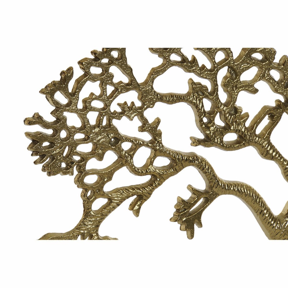 Deko-Figur DKD Home Decor Aluminium Marmor Baum (60 x 10 x 48 cm)