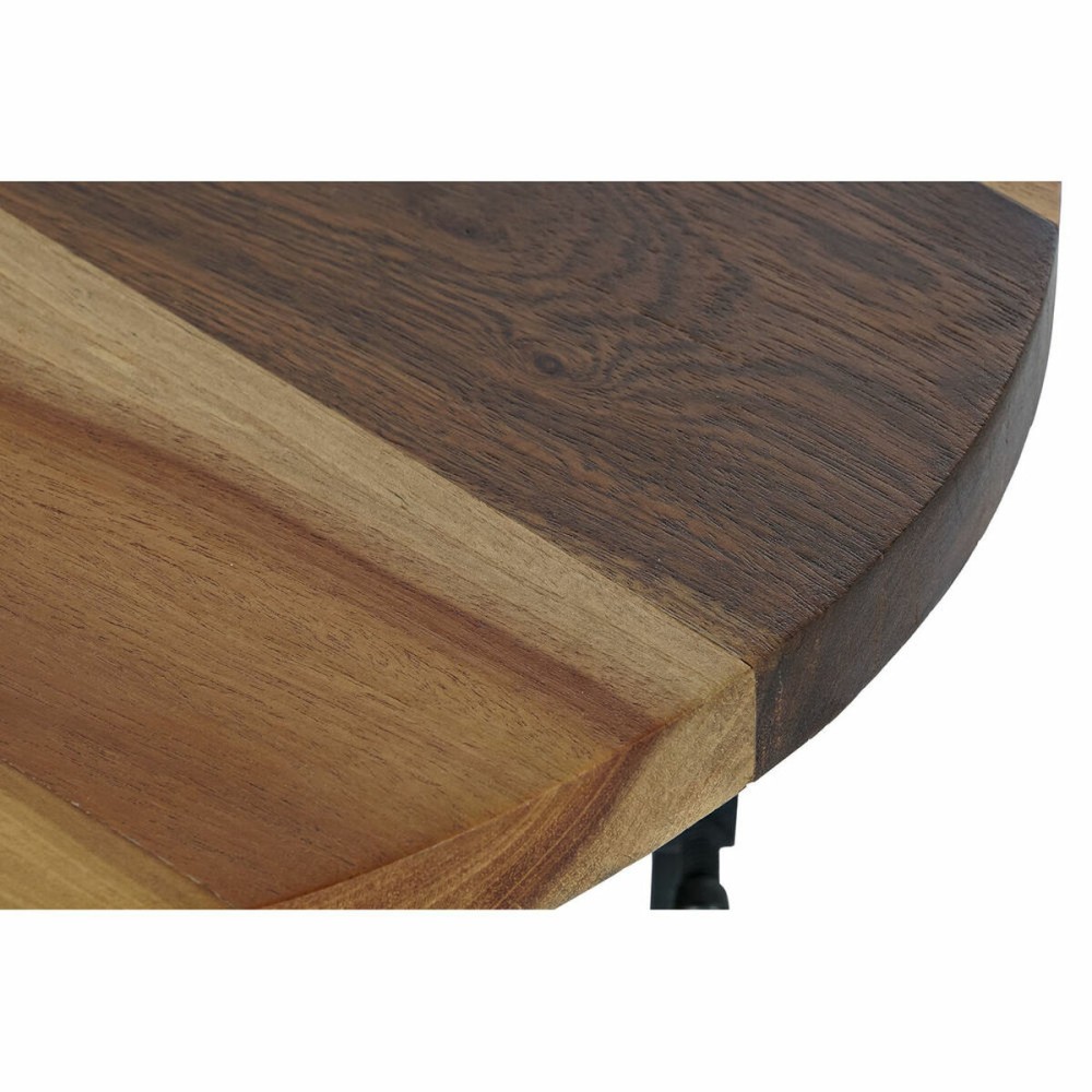 Beistelltisch DKD Home Decor Schwarz natürlich Holz Metall 45 x 45 x 42 cm