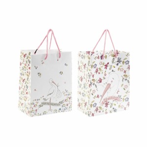 Papiertaschen DKD Home Decor Kunststoff 2 Stücke